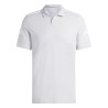 ADIDAS SQUADRA25 COTTON POLO - TEAM LIGHT GREY/WHITE