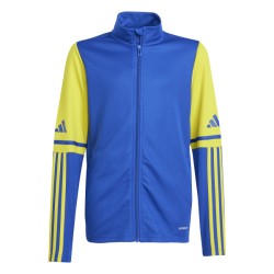 ADIDAS SQUADRA25 TRAINING JACKET JR. - TEAM ROYAL BLUE/TEAM YELLOW