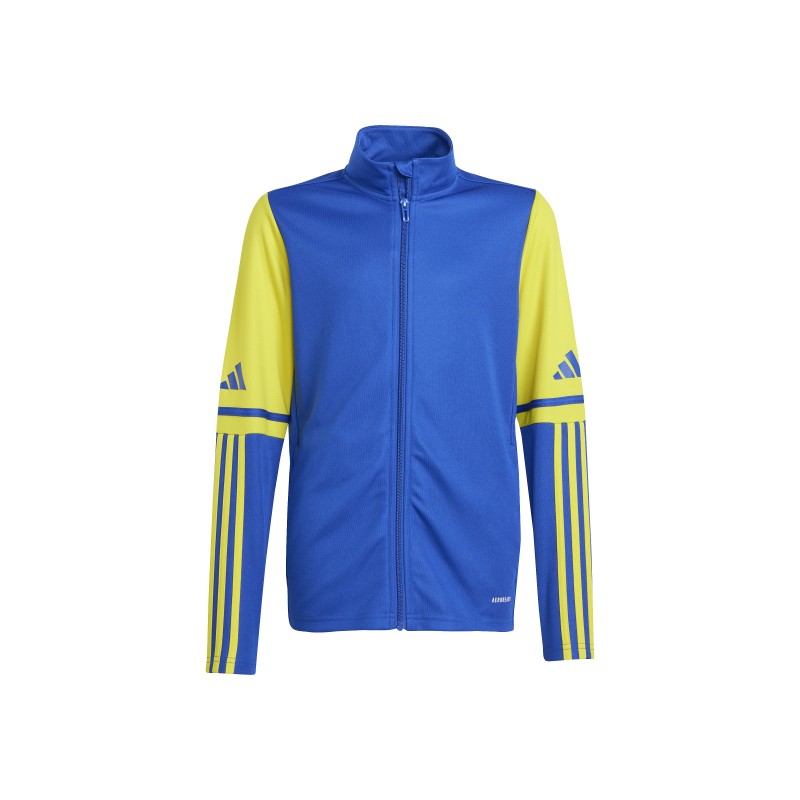 ADIDAS SQUADRA25 TRAINING JACKET JR. - TEAM ROYAL BLUE/TEAM YELLOW