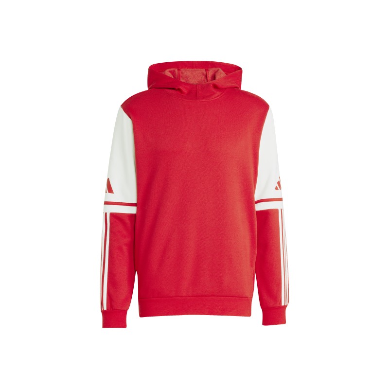 ADIDAS SQUADRA25 SWEAT HOODY - TEAM POWER RED 2/WHITE