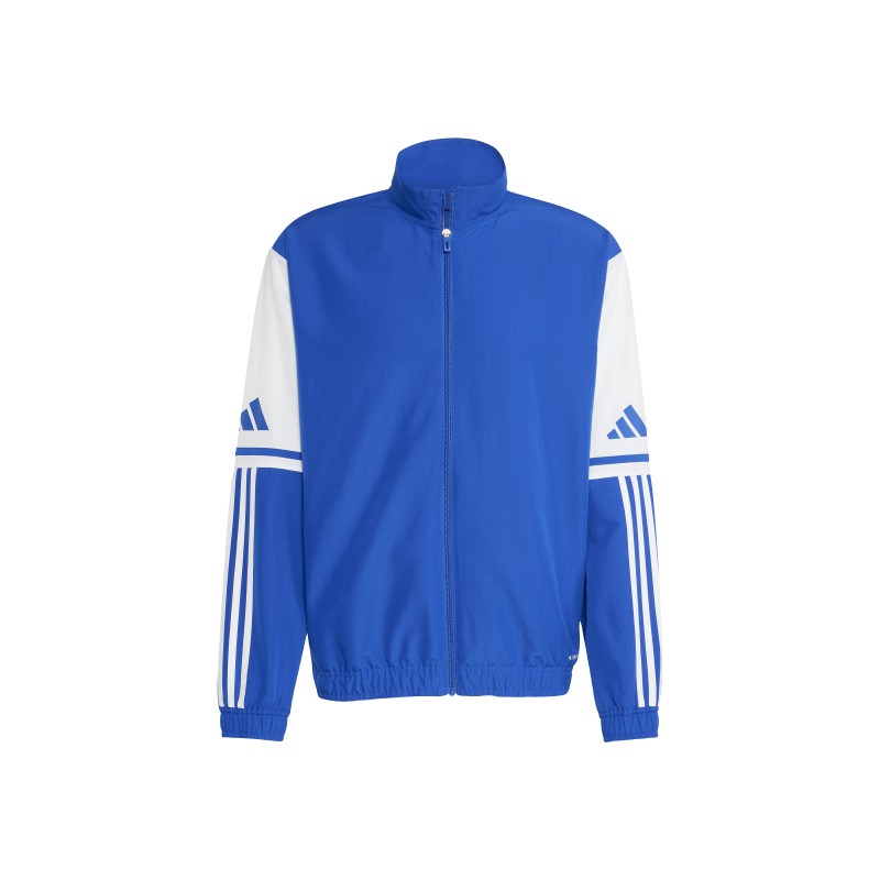 ADIDAS SQUADRA25 PRE. JACKET - TEAM ROYAL BLUE/WHITE