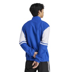 ADIDAS SQUADRA25 PRE. JACKET - TEAM ROYAL BLUE/WHITE