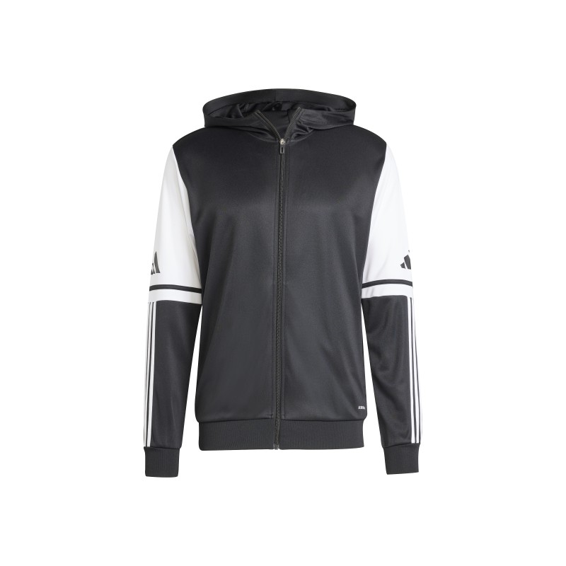 ADIDAS SQUADRA25 HOODY - BLACK/WHITE
