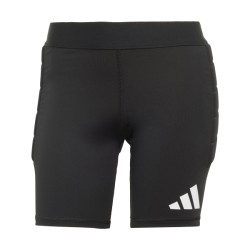 ADIDAS SQUADRA25 PADDED GOALKEEPER SHORT TIGHTS - BLACK/WHITE
