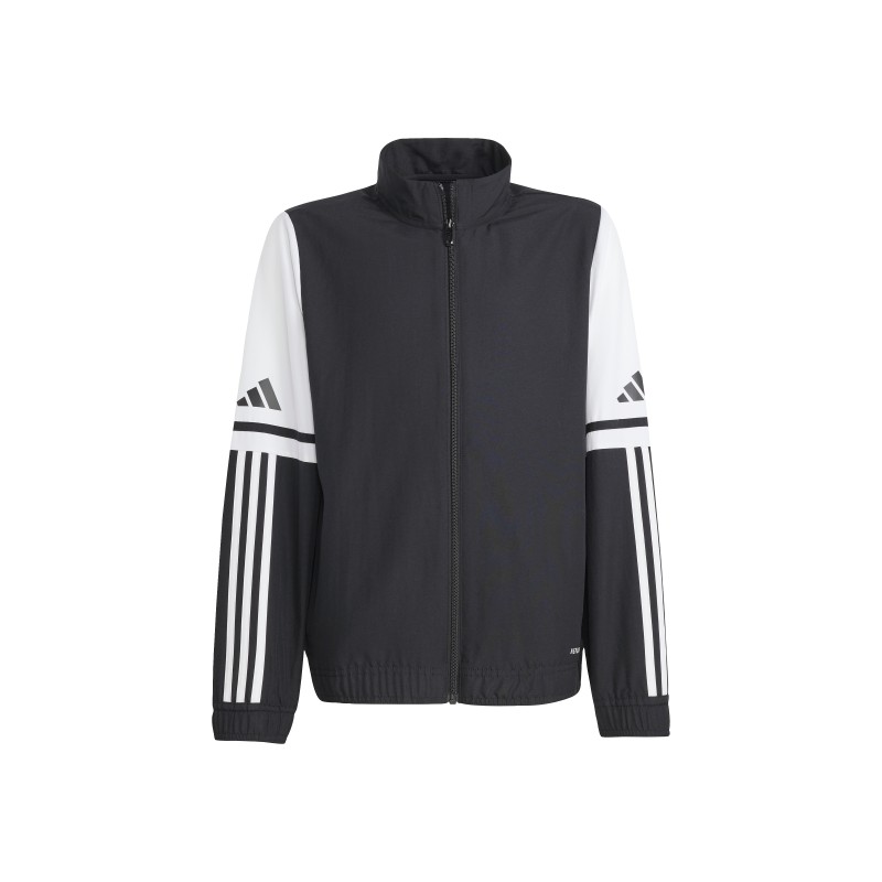ADIDAS SQUADRA25 PRE. JACKET JR. - BLACK/WHITE