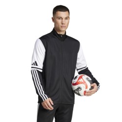 ADIDAS SQUADRA25 TRAINING JACKET - BLACK/WHITE
