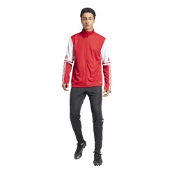ADIDAS SQUADRA25 TRAINING JACKET - TEAM POWER RED 2/WHITE