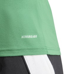 ADIDAS SQUADRA25 COTTON POLO - TEAM GREEN/WHITE