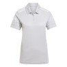 ADIDAS SQUADRA25 COTTON POLO - TEAM LIGHT GREY/WHITE