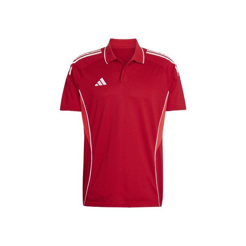 ADIDAS TIRO25 COMPETITION POLO - TEAM POWER RED 2/PURE RUBY