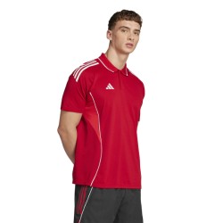 ADIDAS TIRO25 COMPETITION POLO - TEAM POWER RED 2/PURE RUBY