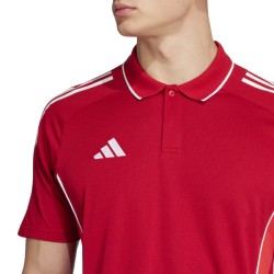ADIDAS TIRO25 COMPETITION POLO - TEAM POWER RED 2/PURE RUBY
