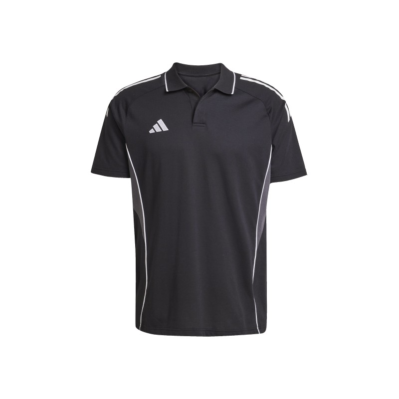 ADIDAS TIRO25 COMPETITION POLO - BLACK/WHITE