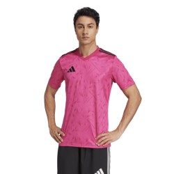 ADIDAS TEAM ICON25 JERSEY SHORT SLEEVE - TEAM REAL MAGENTA/BLACK
