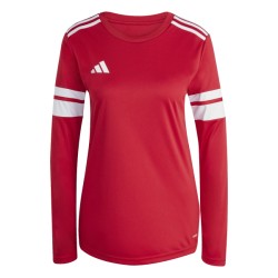 ADIDAS SQUADRA25 JERSEY LONG SLEEVE - TEAM POWER RED 2/WHITE
