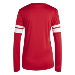 ADIDAS SQUADRA25 JERSEY LONG SLEEVE - TEAM POWER RED 2/WHITE