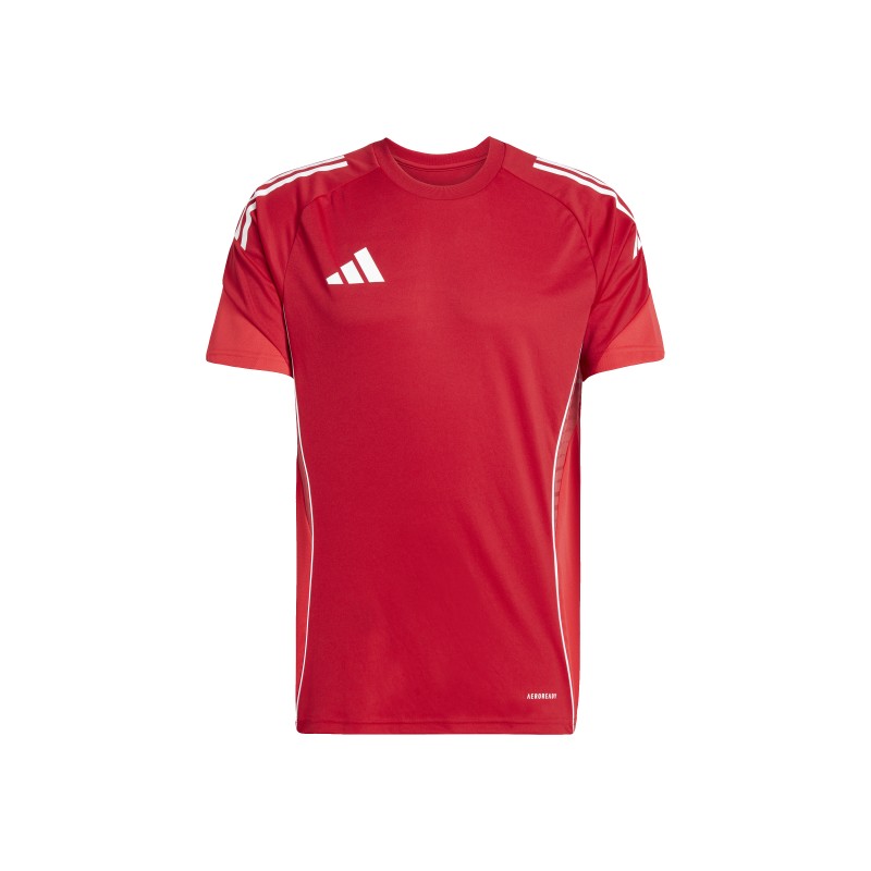 ADIDAS TIRO25 COMPETITION TRAINING JERSEY - TEAM POWER RED 2/PURE RUBY