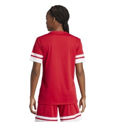 ADIDAS SQUADRA25 JERSEY SHORT SLEEVE - TEAM POWER RED 2/WHITE
