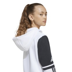 ADIDAS SQUADRA25 SWEAT HOODY JR. - WHITE