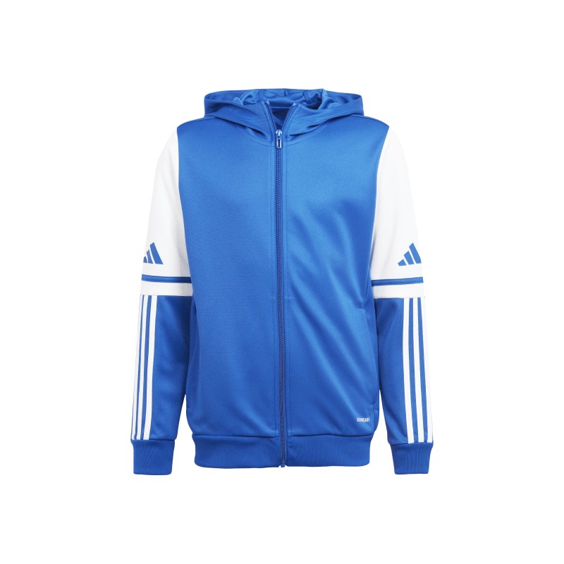 ADIDAS SQUADRA25 HOODY JR. - TEAM ROYAL BLUE/WHITE