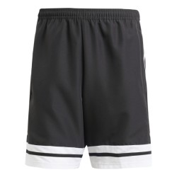ADIDAS SQUADRA25 DOWNTIME WOVEN SHORT - BLACK/WHITE