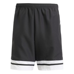 ADIDAS SQUADRA25 DOWNTIME WOVEN SHORT - BLACK/WHITE