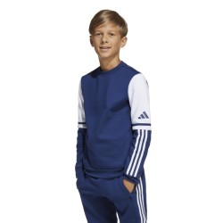 ADIDAS SQUADRA25 SWEAT CREW JR. - TEAM NAVY BLUE 2/WHITE