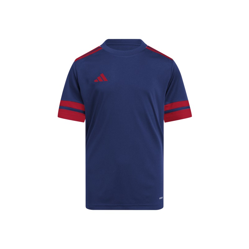 ADIDAS SQUADRA25 JERSEY SHORT SLEEVE JR. - TEAM NAVY BLUE 2/TEAM POWER RED 2