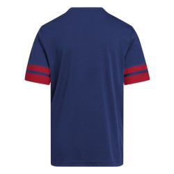 ADIDAS SQUADRA25 JERSEY SHORT SLEEVE JR. - TEAM NAVY BLUE 2/TEAM POWER RED 2