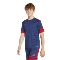 ADIDAS SQUADRA25 JERSEY SHORT SLEEVE JR. - TEAM NAVY BLUE 2/TEAM POWER RED 2
