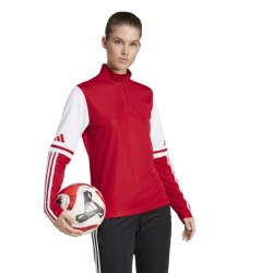 ADIDAS SQUADRA25 TRAINING TOP - TEAM POWER RED 2/WHITE