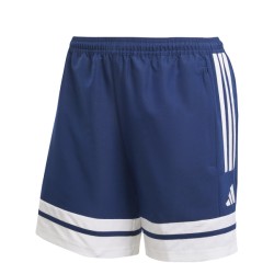 ADIDAS SQUADRA25 DOWNTIME WOVEN SHORT - TEAM NAVY BLUE 2/WHITE