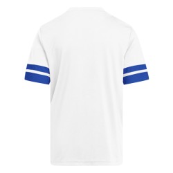 ADIDAS SQUADRA25 JERSEY SHORT SLEEVE JR. - WHITE/TEAM ROYAL BLUE