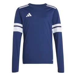 ADIDAS SQUADRA25 JERSEY LONG SLEEVE JR. - TEAM NAVY BLUE 2/WHITE