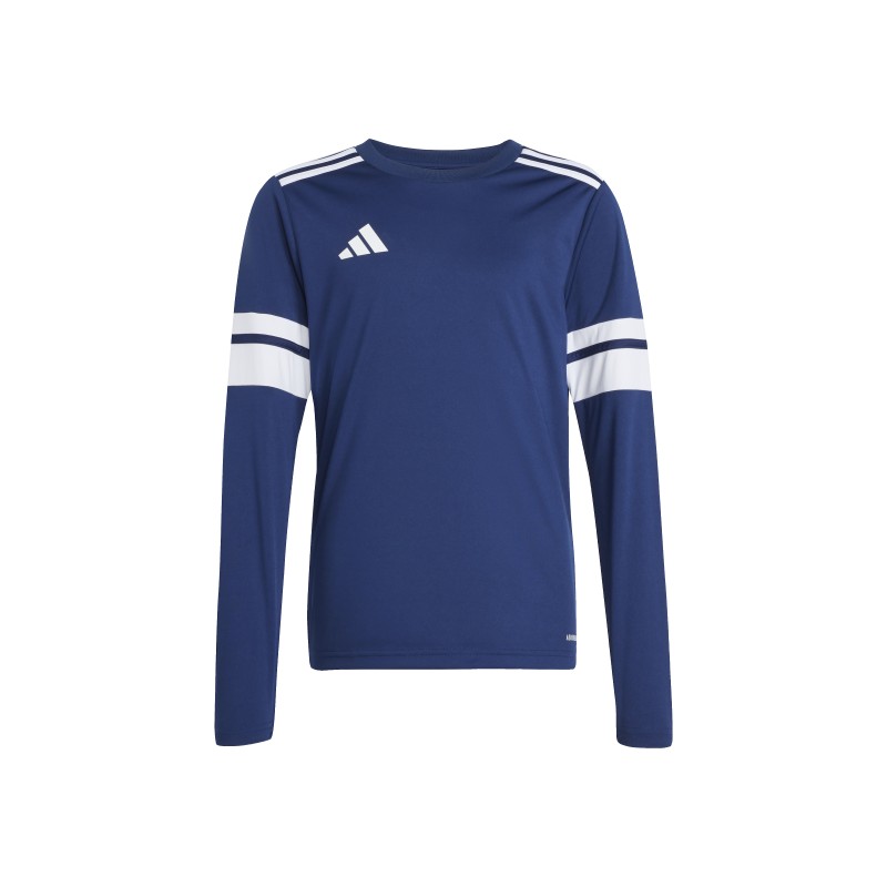 ADIDAS SQUADRA25 JERSEY LONG SLEEVE JR. - TEAM NAVY BLUE 2/WHITE