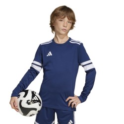 ADIDAS SQUADRA25 JERSEY LONG SLEEVE JR. - TEAM NAVY BLUE 2/WHITE