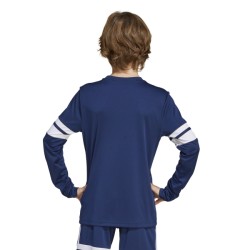 ADIDAS SQUADRA25 JERSEY LONG SLEEVE JR. - TEAM NAVY BLUE 2/WHITE