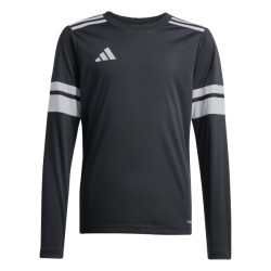 ADIDAS SQUADRA25 JERSEY LONG SLEEVE JR. - BLACK/WHITE