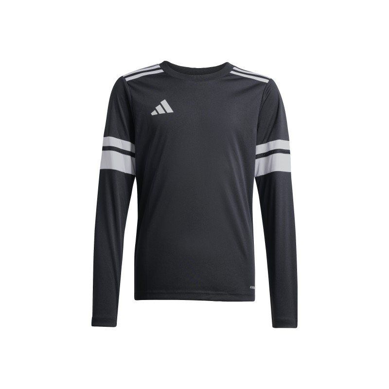 ADIDAS SQUADRA25 JERSEY LONG SLEEVE JR. - BLACK/WHITE