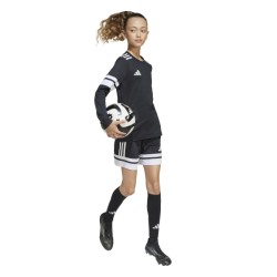 ADIDAS SQUADRA25 JERSEY LONG SLEEVE JR. - BLACK/WHITE