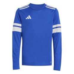ADIDAS SQUADRA25 JERSEY LONG SLEEVE JR. - TEAM ROYAL BLUE/WHITE