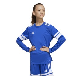 ADIDAS SQUADRA25 JERSEY LONG SLEEVE JR. - TEAM ROYAL BLUE/WHITE