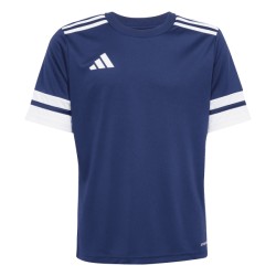 ADIDAS SQUADRA25 JERSEY SHORT SLEEVE JR. - TEAM NAVY BLUE 2/WHITE