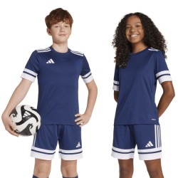 ADIDAS SQUADRA25 JERSEY SHORT SLEEVE JR. - TEAM NAVY BLUE 2/WHITE