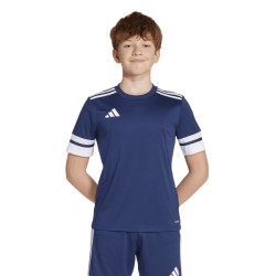 ADIDAS SQUADRA25 JERSEY SHORT SLEEVE JR. - TEAM NAVY BLUE 2/WHITE