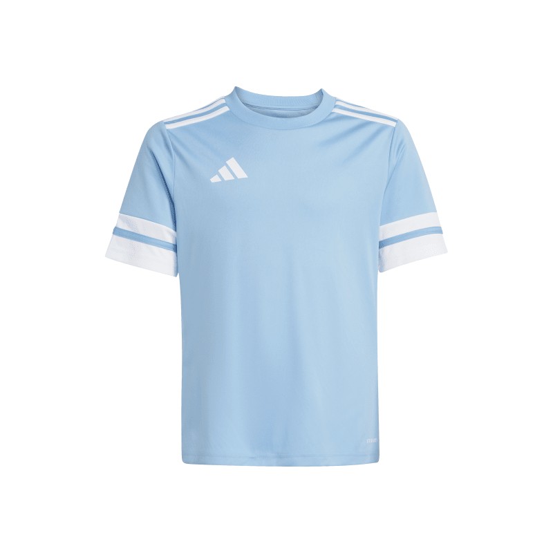 ADIDAS SQUADRA25 JERSEY SHORT SLEEVE JR. - TEAM LIGHT BLUE/WHITE