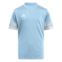 ADIDAS SQUADRA25 JERSEY SHORT SLEEVE JR. - TEAM LIGHT BLUE/WHITE