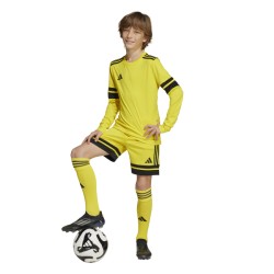 ADIDAS SQUADRA25 JERSEY LONG SLEEVE JR. - TEAM YELLOW/BLACK
