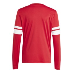 ADIDAS SQUADRA25 JERSEY LONG SLEEVE JR. - TEAM POWER RED 2/WHITE