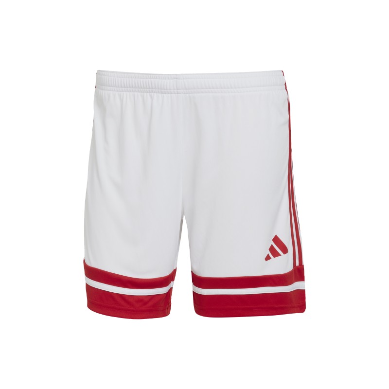 ADIDAS SQUADRA25 SHORTS - WHITE/TEAM POWER RED 2